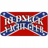 Redneck Yacht Club Metal Novelty License Plate 6" x 3" (BP)