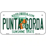 Punta Gorda Florida Metal Novelty License Plate