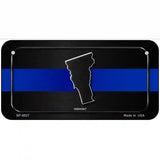 Vermont Thin Blue Line Metal Novelty License Plate 6" x 3" (BP)