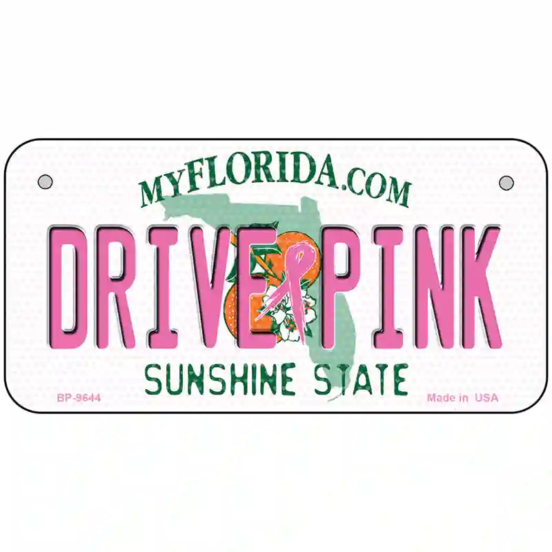 Drive Pink Florida License Plate | Smart Blonde Drive Pink Florida License Plate | Smart Blonde