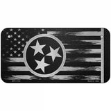 Tennessee Carbon Fiber Novelty Metal License Plate 6" x 3" (BPC)
