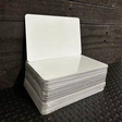 White Dye Sublimation Blank 4" x 6" Metal Postcard - 100 Pack BULK-PC-000 4" x 6" Postcard (PC)