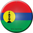 New Caledonia Country Novelty Metal Circular Sign 12" (C)