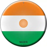 Niger Country Novelty Metal Circular Sign 12" (C)