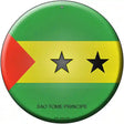 Sao Tome Principe Country Novelty Metal Circular Sign 12" (C)