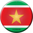 Surinam Country Novelty Metal Circular Sign 12" (C)