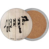 Cows Make Beef Novelty Metal Circular Sign CC-1065