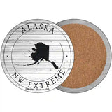 Alaska NW Extreme Novelty Metal Circle Sign C-1792 3.5" (CC)