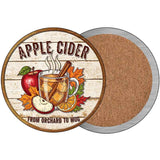 Apple Cider Novelty Metal Circular Sign C-2077