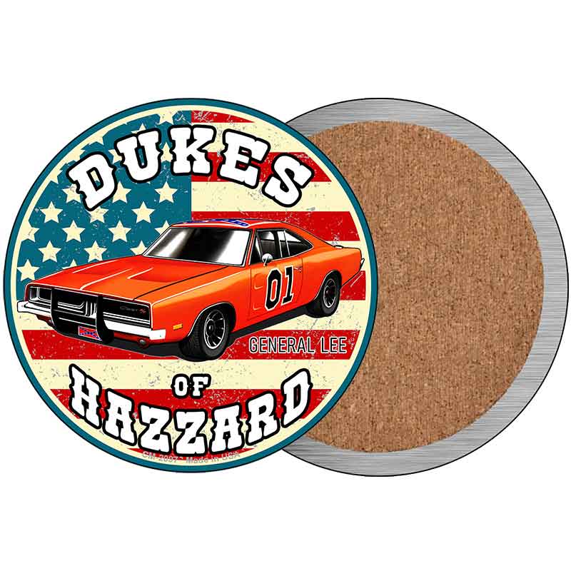 Dukes of Hazzard Novelty Circle Coaster Set of 4 CC-2097
