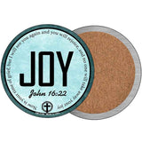 Joy Bible Verse Novelty Metal Circular Sign C-2108
