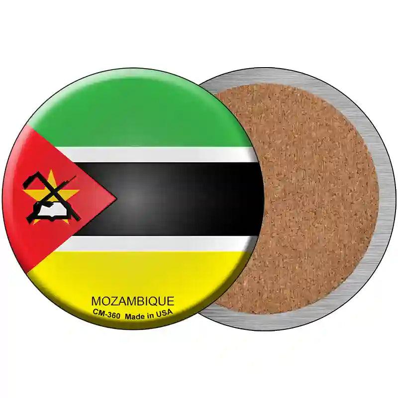 Mazambique Country Novelty Metal Circular Sign 3.5" (CC)