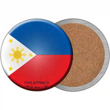 Philippines Country Novelty Metal Circular Sign 3.5" (CC)