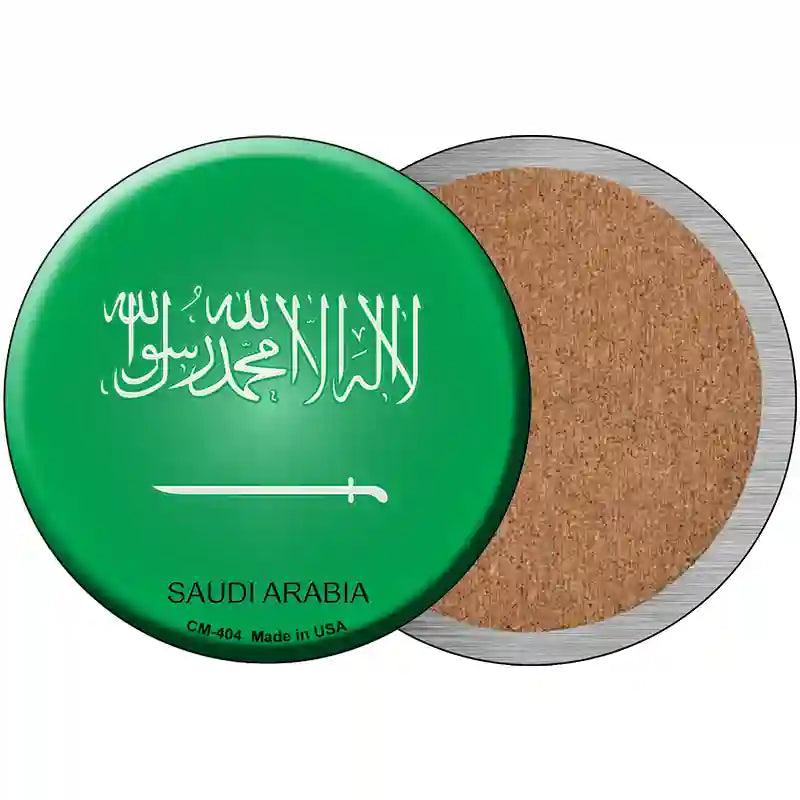 Saudi Arabia Country Novelty Metal Circular Sign 3.5" (CC)
