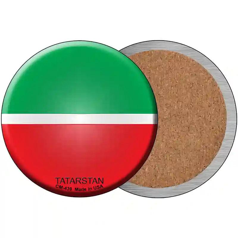 Tatarstan Country Novelty Metal Circular Sign 3.5" (CC)