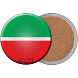 Tatarstan Country Novelty Metal Circular Sign 3.5" (CC)