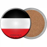 Upper Volta Country Novelty Metal Circular Sign 3.5" (CC)