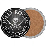 Fear The Bones Novelty Metal Circular Sign 3.5" (CC)