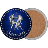 Gemini Novelty Metal Circular Sign 3.5" (CC)