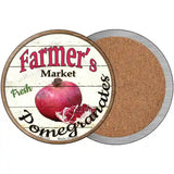 Farmers Market Pomegranates Novelty Metal Circular Sign 3.5" (CC)