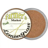 Farmers Market Lemongrass Novelty Metal Circular Sign 3.5" (CC)