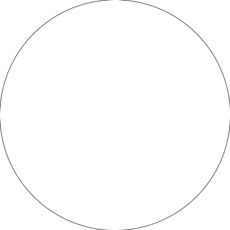 White Dye Sublimation Novelty Metal Mini Circle Magnet CM-000