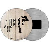 Cows Make Beef Novelty Metal Circular Sign CM-1065