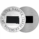 South Dakota Mt Rushmore State Novelty Metal Circle Sign C-1831 3.5" (CM)