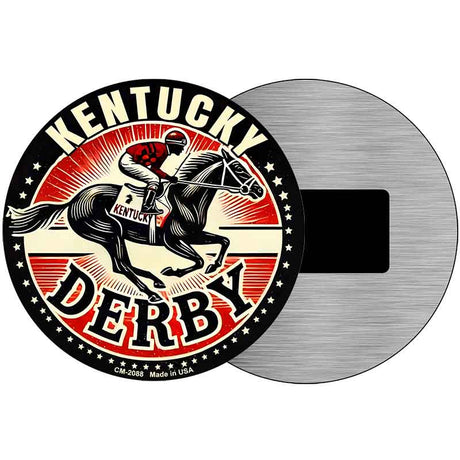 Kentucky Derby Novelty Metal Circular Sign C-2088
