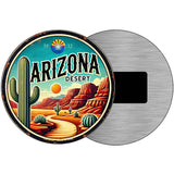 Arizona Desert Novelty Metal Circular Sign C-2090