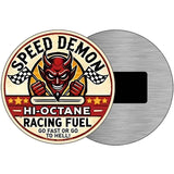 Speed Demon Novelty Metal Circular Sign C-2096
