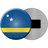 Curacao Country Novelty Metal Circular Sign 3.5" (CM)