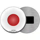 Japan Country Novelty Metal Circular Sign 3.5" (CM)
