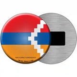 Nagorno Karabakh Country Novelty Metal Circular Sign 3.5" (CM)
