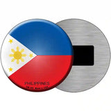 Philippines Country Novelty Metal Circular Sign 3.5" (CM)