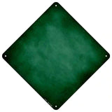 Green Oil Rubbed Novelty Metal Crossing Sign 16.5" (CX)