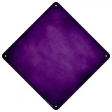 Purple Oil Rubbed Novelty Metal Crossing Sign 16.5" (CX)