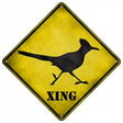 Roadrunner Xing Novelty Metal Crossing Sign 16.5" (CX)