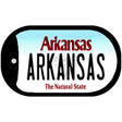 Arkansas Novelty Metal Dog Tag Necklace DT-10025