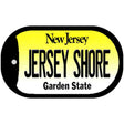 Jersey Shore New Jersey Novelty Metal Dog Tag Necklace DT-10154 2" x 1" Dog Tag (DT)