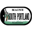 South Portland Maine Novelty Metal Dog Tag Necklace DT-10391 2" x 1" Dog Tag (DT)