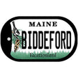 Biddeford Maine Novelty Metal Dog Tag Necklace DT-10392 2" x 1" Dog Tag (DT)