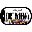 Fort McHenry Maryland Novelty Metal Dog Tag Necklace DT-10509 2" x 1" Dog Tag (DT)