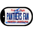 Panthers Fan North Carolina Novelty Metal Dog Tag Necklace DT-10774 2" x 1" Dog Tag (DT)