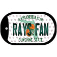 Rays Fan Florida Novelty Metal Dog Tag Necklace DT-10798 2" x 1" Dog Tag (DT)