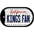 Kings Fan California Novelty Metal Dog Tag Necklace DT-10827 2" x 1" Dog Tag (DT)