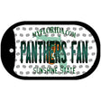 Panthers Fan Florida Novelty Metal Dog Tag Necklace DT-10829 2" x 1" Dog Tag (DT)
