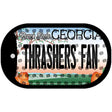 Thrashers Fan Georgia Novelty Metal Dog Tag Necklace DT-10831 2" x 1" Dog Tag (DT)