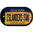 Islanders Fan New York Novelty Metal Dog Tag Necklace DT-10842 2" x 1" Dog Tag (DT)