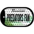 Predators Fan Tennessee Novelty Metal Dog Tag Necklace DT-10846 2" x 1" Dog Tag (DT)